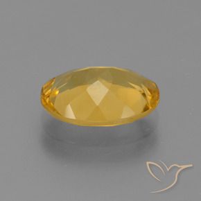 Citrino Dorado oscuro natural de 2.34 ct, Ovalada, VVS-VS