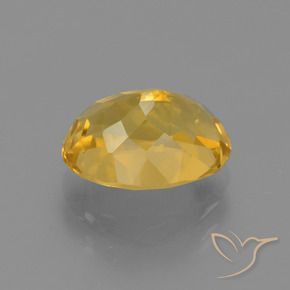 Citrino Oro natural de 3.13 ct, Ovalada, VVS