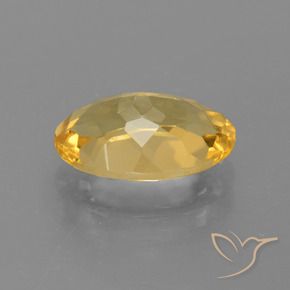 Citrino Dorado claro natural de 2.63 ct, Ovalada, VVS