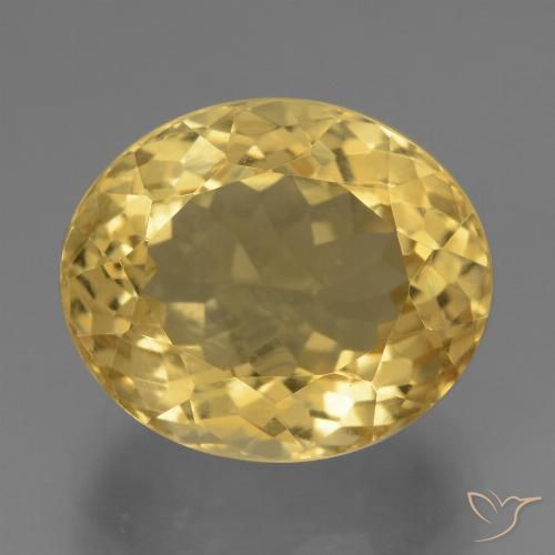 7.40ct Natural Oro Citrino, Ovalada, VVS