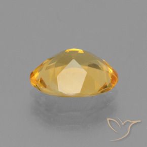 Citrino Naranja dorado natural de 1.84 ct, Ovalada, VVS-VS