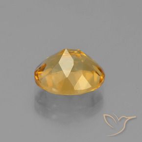 Citrino dorado natural de 2,58 ct, corte óvalo, VVS-VS