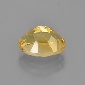 Citrino dorado natural de 2,62 ct, corte óvalo, VVS-VS