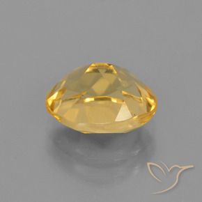 Citrino Naranja dorado natural de 2.65 ct, Ovalada, VVS