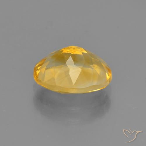 Citrino Dorado natural de 2.15 ct, Ovalada, VS