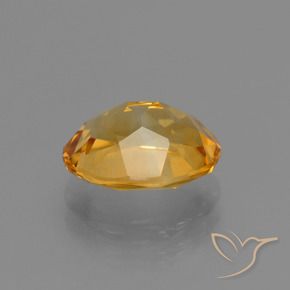 Citrino Dorado naranja natural de 2.40 ct, Ovalada, VVS