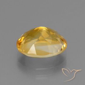 Citrino Naranja dorado natural de 3.23 ct, Ovalada, VVS-VS