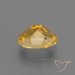 Citrino Dorado claro natural de 2.26 ct, Ovalada, VVS