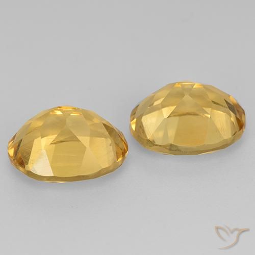 Gemas de Citrino Oro natural de 5.11 ct, Ovalada, VVS-VS