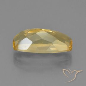 Citrino Naranja dorado natural de 3.32 ct, Forma Cojín, VVS