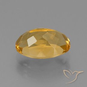 Citrino Dorado naranja natural de 3.01 ct, Ovalada, VVS-VS