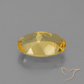 Citrino Dorado natural de 2.55 ct, Ovalada, VVS-VS