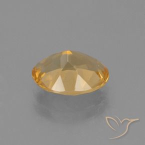 Citrino Naranja medio natural de 1.90 ct, Ovalada, VVS-VS