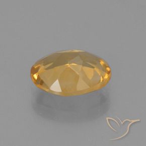 Citrino Dorado naranja natural de 2.12 ct, Ovalada, VVS-VS