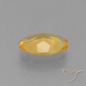 Citrino Dorado oscuro natural de 2.61 ct, Ovalada, VVS-VS