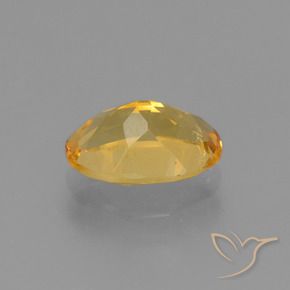 Citrino Naranja dorado intenso natural de 2.56 ct, Ovalada, VS