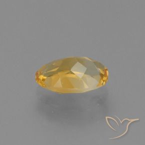 Citrino Dorado naranja natural de 2.09 ct, Ovalada, VVS-VS