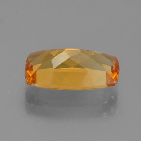 Citrino oro natural de 2,64 ct, corte cojín, VVS-VS
