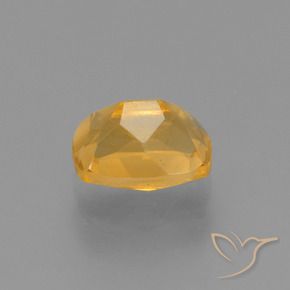 Citrino Naranja medio natural de 1.97 ct, Forma Cojín, VVS-VS