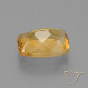 Citrino Dorado claro natural de 2.77 ct, Forma Cojín, VS