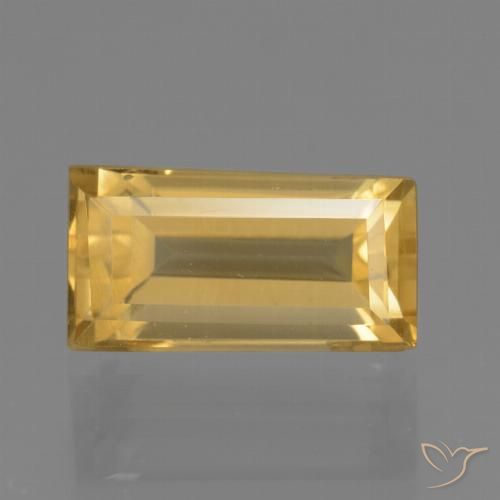 1.90ct Natural Oro Citrino, Corte Baguette, VS