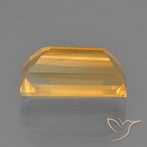Citrino Dorado naranja natural de 2.76 ct, Corte Baguette, VS