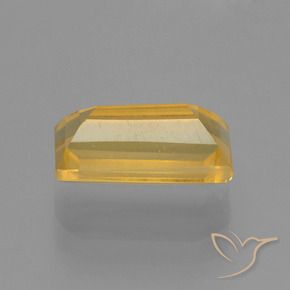 Citrino Dorado claro natural de 1.76 ct, Corte Baguette, VS