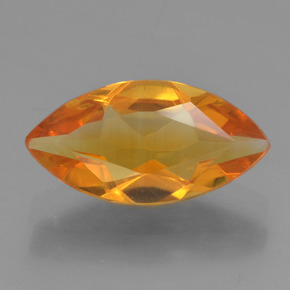 Citrino oro natural de 1,58 ct, marquesa, VVS-VS