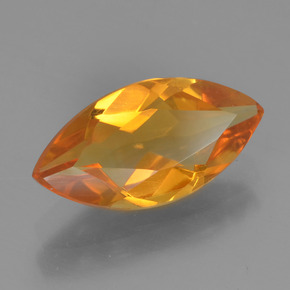 Citrino oro natural de 1,58 ct, marquesa, VVS-VS
