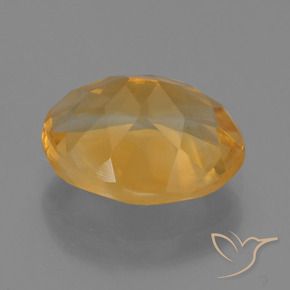 Citrino Dorado naranja oscuro natural de 2.56 ct, Ovalada, VVS-VS