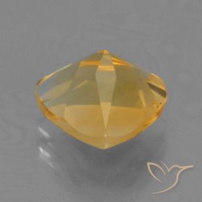 Citrino Naranja dorado intenso natural de 2.23 ct, Trillón, VS