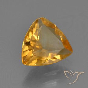 Citrino Dorado naranja natural de 1.38 ct, Trillón, VS
