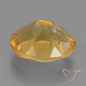 Citrino Naranja dorado intenso natural de 4.71 ct, Ovalada, VS-SI