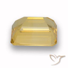 Citrino Oro natural de 4.67 ct, Corte Octágono / Esmeralda, VVS-VS