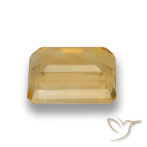 Citrino Oro natural de 4.65 ct, Corte Octágono / Esmeralda, VVS