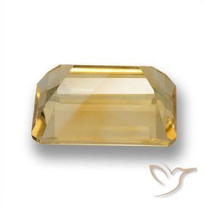 Citrino Oro natural de 7.29 ct, Corte Octágono / Esmeralda, VVS-VS