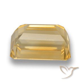 Citrino Oro natural de 8.66 ct, Corte Octágono / Esmeralda, VVS