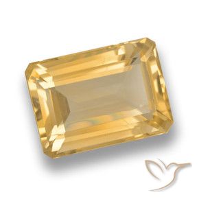 Citrino Oro natural de 7.50 ct, Corte Octágono / Esmeralda, VVS