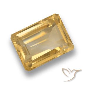Citrino Oro natural de 7.24 ct, Corte Octágono / Esmeralda, VVS