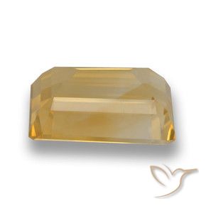 Citrino Oro natural de 7.24 ct, Corte Octágono / Esmeralda, VVS