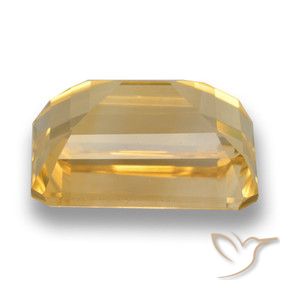 Citrino Dorado naranja natural de 7.98 ct, Corte Octágono / Esmeralda, VVS
