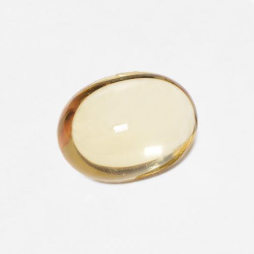 Citrino dorado natural de 1,40 ct, corte óvalo, transparente