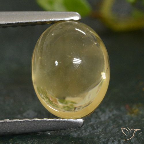 2.24ct Natural Amarillo claro Citrino, Ovalada, Transparente