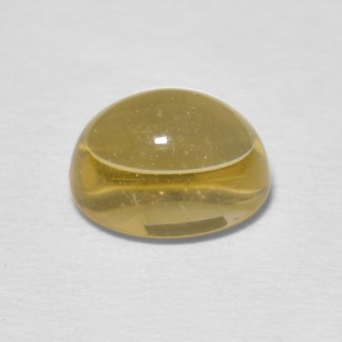Citrino Crema natural de 1.78 ct, Ovalada, Transparente