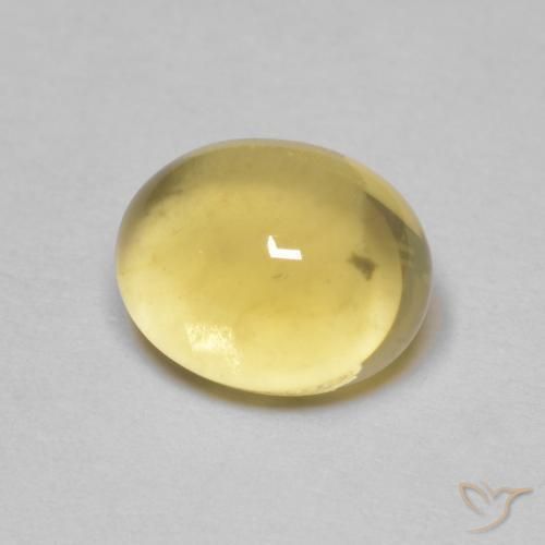 2.45ct Natural Dorado claro Citrino, Ovalada, Transparente