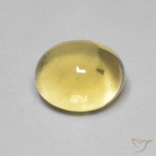 Citrino Dorado claro natural de 2.45 ct, Ovalada, Transparente