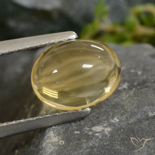 Citrino Dorado claro natural de 1.88 ct, Ovalada, Transparente