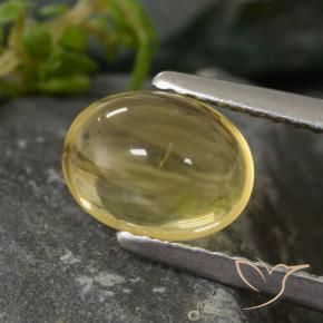 Citrino Dorado claro natural de 1.43 ct, Ovalada, Transparente