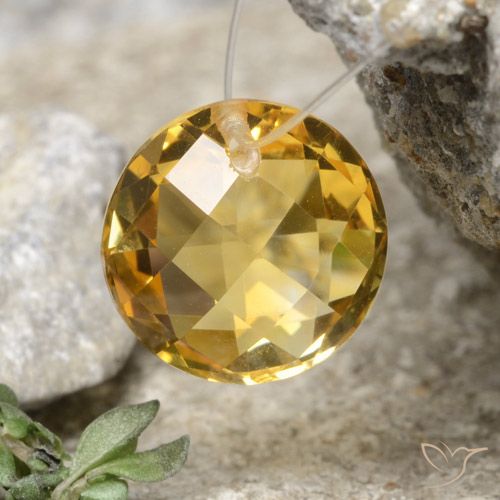 4.53ct Natural Oro Citrino, Redondo, VVS