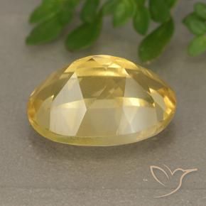 Citrino Naranja dorado natural de 6.24 ct, Ovalada, VVS-VS